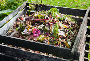 Kompost im eigenen Garten