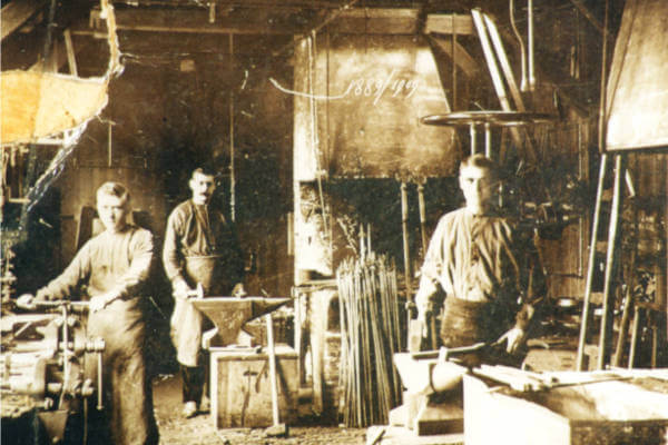 Sneeboerproduktion vor 100 Jahren