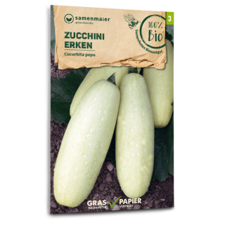 Zucchetti, Zucchini Erken - Cucurbita pepo - BIOSAMEN