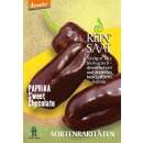 Paprika Sweet Chocolate - Capsicum annuum - Demeter...