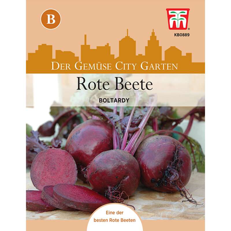 Topf Rande, Rote Bete Boltardy - Beta vulgaris - Samen