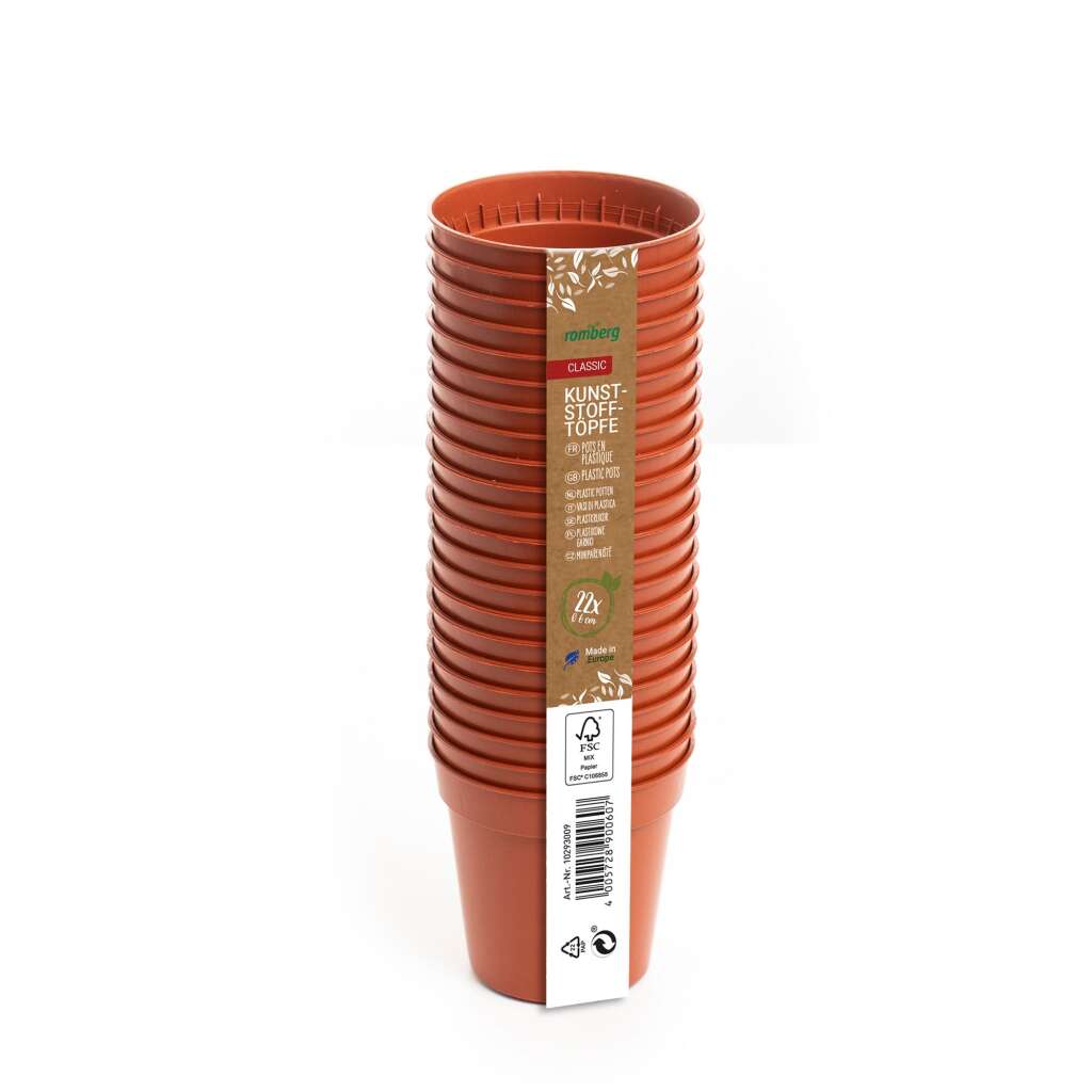 Kunststoff-Blumentöpfe 10,2 Cm - Ideal Für Stecklinge, Setzlinge & Kleine Pflanzen, Mit Abflussloch, 10er-Set