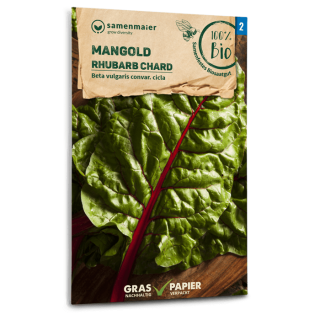 Mangold Rhubarb Chard - Beta vulgaris convar. cicla  - BIOSAMEN