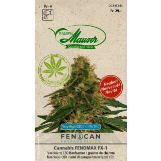 CBD Hanf, Fenomax - Cannabis - Hanfsamen