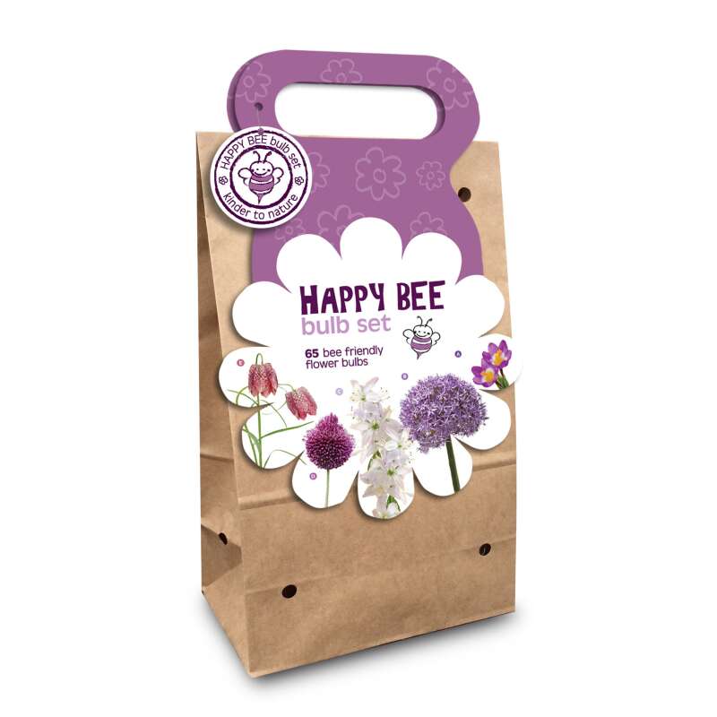 Happy Bee Purple Mixed Assoriment - 65 Zwiebeln