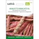 Buschbohne Borlotto Mercato OL - Phaseolus vulgaris - BIOSAMEN
