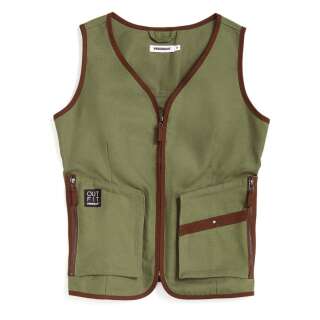 Gilet pour femme Roverella Olivine - Taille S
