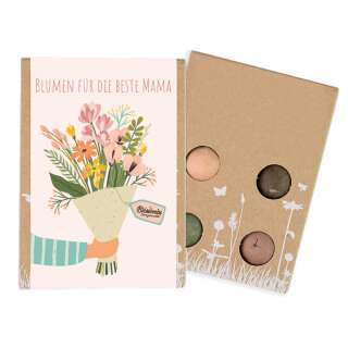 Blossombs Geschenkbox Mini Blumen für die beste Mama - Diverse Wildblumen