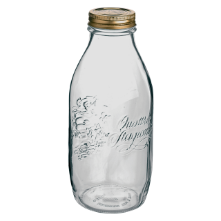 Glasflasche Quatro Stagioni - 1000 ml