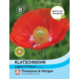 Mohn, Klatschmohn Legion of Honor - Papaver rhoeas - Samen