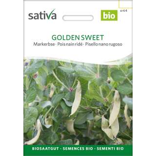 Markerbse Golden Sweet - Pisum sativum - BIOSAMEN