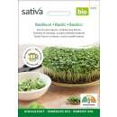 Bio Microgreens Basilikum - Ocimum basilicum - BIOSAMEN
