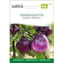 Aubergine Tonda Violetta - Solanum melongena - BIOSAMEN