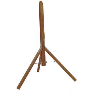 Support trépied en bois pour mangeoire à...