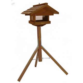 Mangeoire pour oiseaux Emmental avec support en bois...