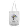 Baumwolltasche, Totebag natur mit Margeriten-Motiv, Botanik Sämereien