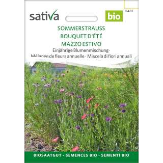 Blumenmischung SOMMERSTRAUSS - Diverse species - BIOSAMEN
