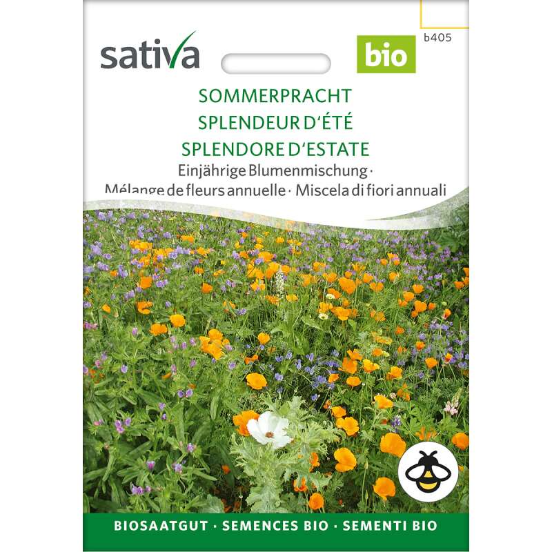 Blumenmischung SOMMERPRACHT - Diverse species - BIOSAMEN