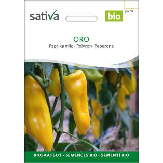 Paprika Oro - Capsicum annuum  - BIOSAMEN