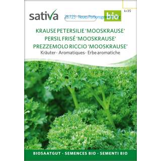 Petersilie, Mooskrause - Petroselinum crispum  - BIOSAMEN