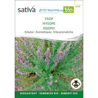 Ysop - Hyssopus officinalis  - BIOSAMEN