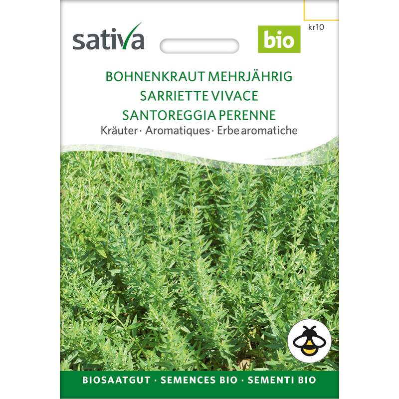 Bohnenkraut (mehrjährig) - Satureja montana  - BIOSAMEN