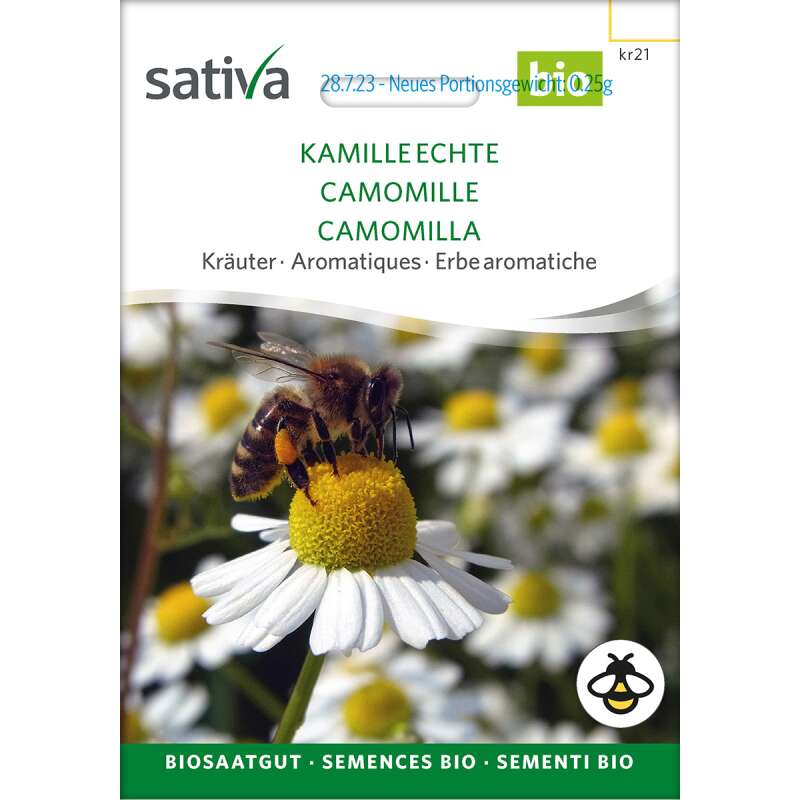 Kamille - Matricaria chamomilla - BIOSAMEN
