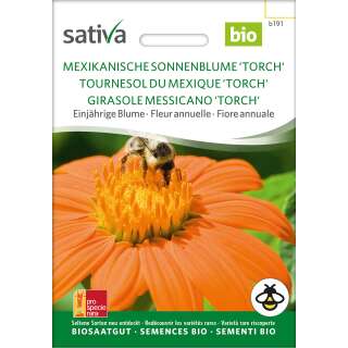 Tithonie, mexikanische Sonnenblume  - Tithonia rotundifolia - BIOSAMEN