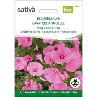 Bechermalve, rosablühend - Lavatera - BIOSAMEN