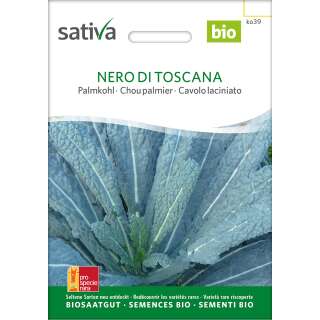 Palmkohl Nero di Toscana - Brassica oleracea var. acephala- biologische Samen