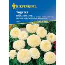 Studentenblume, Sammetblume weiss Arctic - Tagetes erecta Hybride - Samen