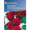 Malve, Stockrose Chaters Double Red, Mischung - Alcea rosea - Samen