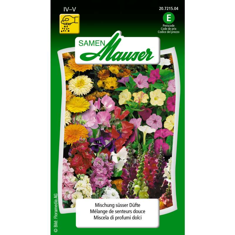 Blumenmischung süsser Düfte - Diverse species - Samen