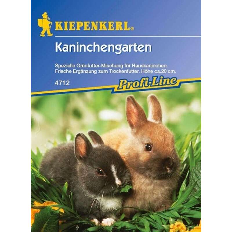 Grünes für Tiere, Kleintiermischung Hasen/Kaninchengarten - Samen