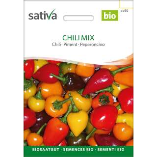 Chili Mischung Scharf - Capsicum annuum - BIOSAMEN