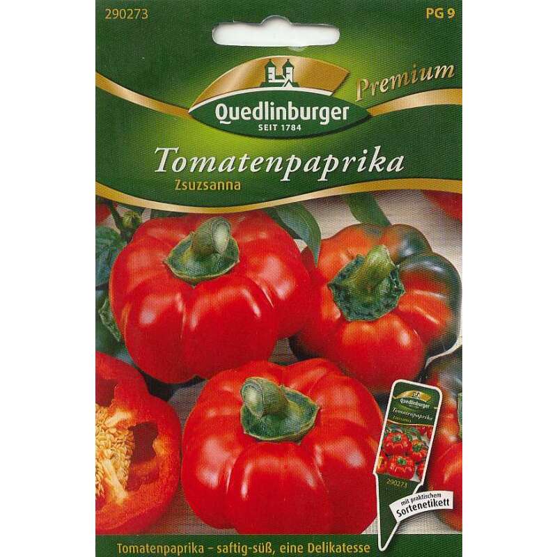 Tomatenpaprika Zsuzsanna - Capsicum annuum L.