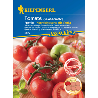 Tomate, Salattomate Premio F1 PROFILINE - Lycopersicon esculentum - Tomatensamen