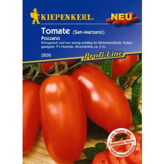 Tomate, San-Marzano Pozzano PROFILINE - Lycopersicon esculentum - Tomatensamen