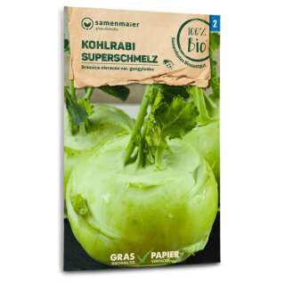 Kohlrabi Superschmelz - Brassica oleracea var. gongylodes...