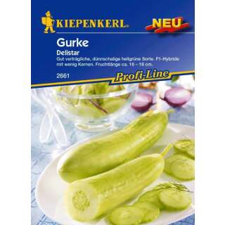 Gurke Delistar F1 PROFILINE - Cucumis sativus - Samen