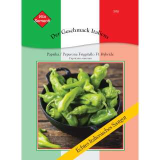 Paprika Friggitello F1 - Capsicum annuum - Samen