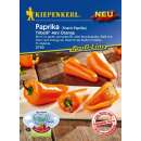 Paprika, Snack-Paprika Tribelli Mini Orange F1 - PROFILINE - Capsicum annuum - Samen