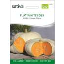 Kürbis Flat white boer -  Cucurbita maxima - Demeter...